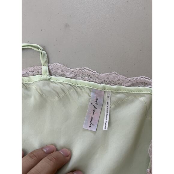 Y2K Regency Coquette Fairy Slip Cami Dress XS Cottage Dainty Whimsical Goddess - Picture 9 of 14